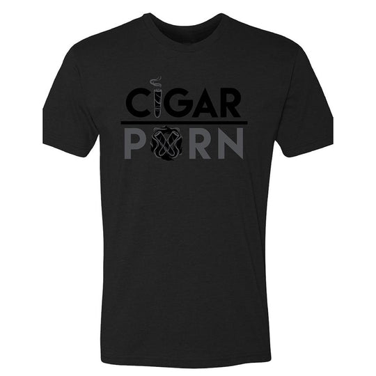 Black Cigar Pxrn Blackout Men's Crew Neck T-Shirt