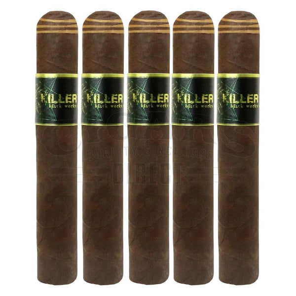 Black Works Studio Killer Bee Petite Corona 5 Pack
