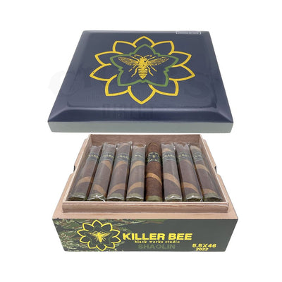 Black Works Studio Killer Bee Shaolin Belicoso Open Box Top Floating