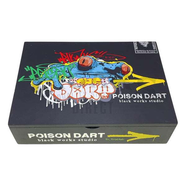 Black Works Studio Poison Dart Corona Gorda Closed Box