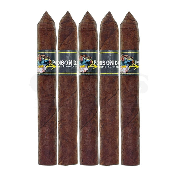 Black Works Studio Poison Dart Corona Gorda 5 Pack