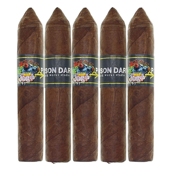 Black Works Studio Poison Dart Short Robusto 5 Pack