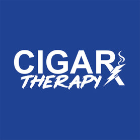 Blue CIGARx Womens Hockey Edition with Bolt Crop Top Logo