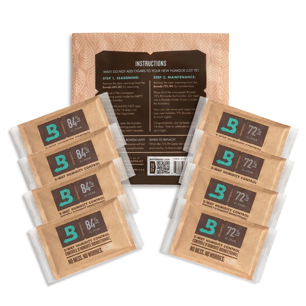 Boveda 100-Count Humidor Starter Kit Contents Back