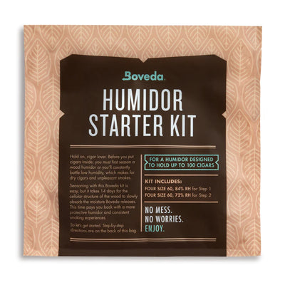 Boveda 100-Count Humidor Starter Kit Front