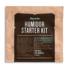 Boveda 50-Count Humidor Starter Kit Front