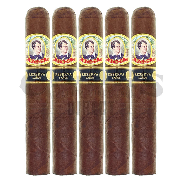 Byron 20th Century Londineses Robusto 5 Pack