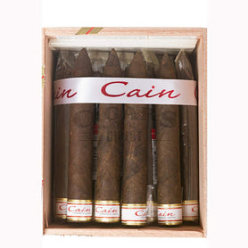 Cain Maduro 654 Torpedo Box Open