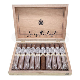 Caldwell Crafted and Curated Louis the Last Robusto Open Box