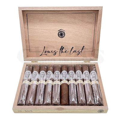 Caldwell Crafted and Curated Louis the Last Robusto Open Box