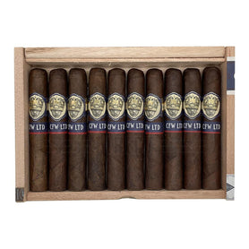 2021 Caldwell Long Live the King Maduro Cigars for Warriors Box Open Top View