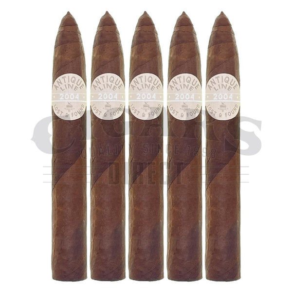 Caldwell Lost And Found 2004 Antique Line Mexican Maduro Torpedo 5 Pack