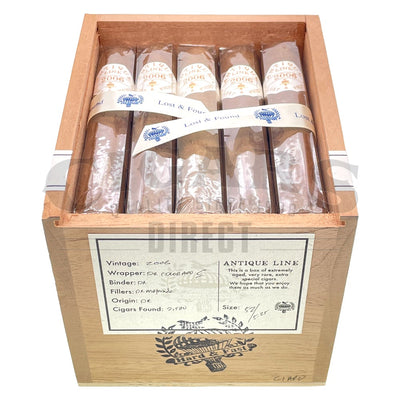 Caldwell Lost And Found 2006 Antique Line Colorado Claro Robusto Open Box