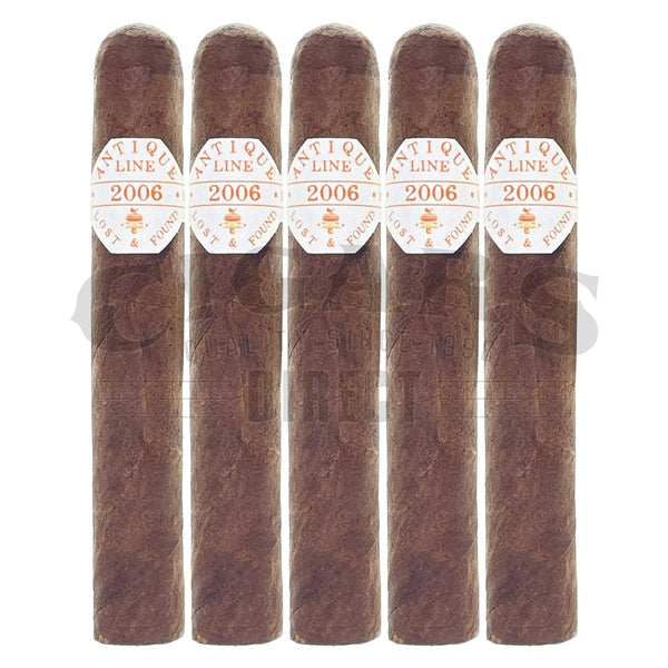 Caldwell Lost And Found 2006 Antique Line Colorado Maduro Robusto 5 Pack