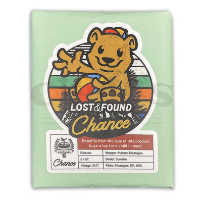 Caldwell Lost and Found Chance 2017 Robusto Light Green Bundle