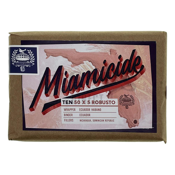 Caldwell Lost and Found Miamicide Robusto Pack of 10
