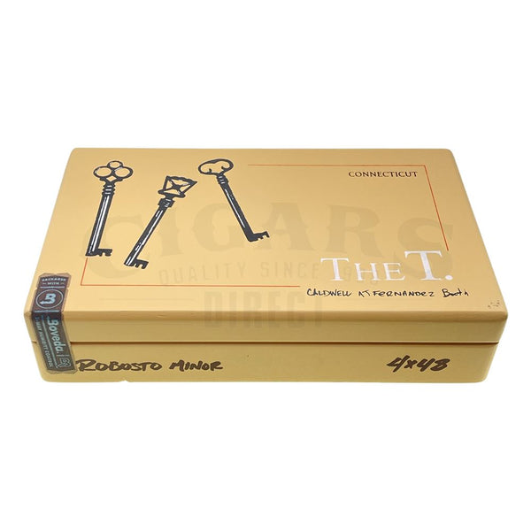 Caldwell The T Connecticut Robusto Minor Closed Box