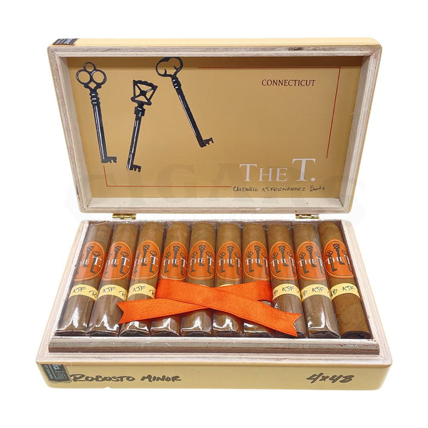 Caldwell The T Connecticut Robusto Minor Open Box
