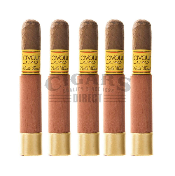 Cao Flavours Bella Vanilla Petit Corona 5 Pack