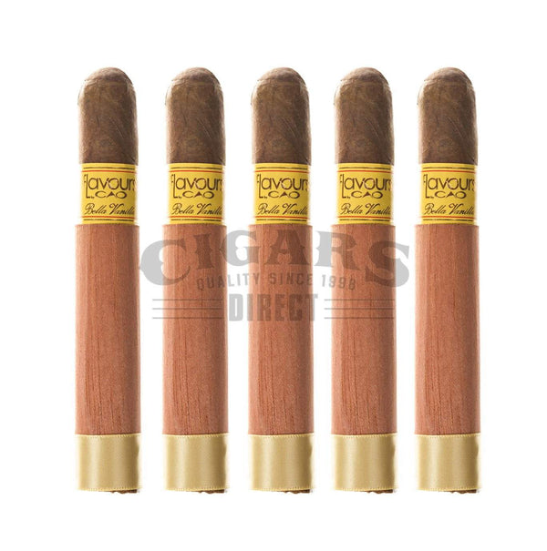 Cao Flavours Bella Vanilla Robusto 5 Pack