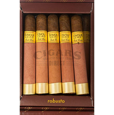 Cao Flavours Bella Vanilla Robusto Box Open