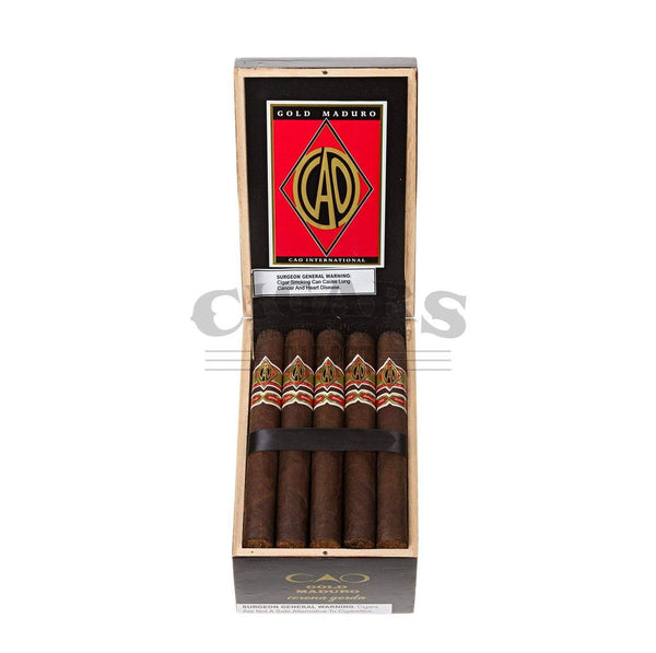 Cao Gold Maduro Corona Gorda Box Open