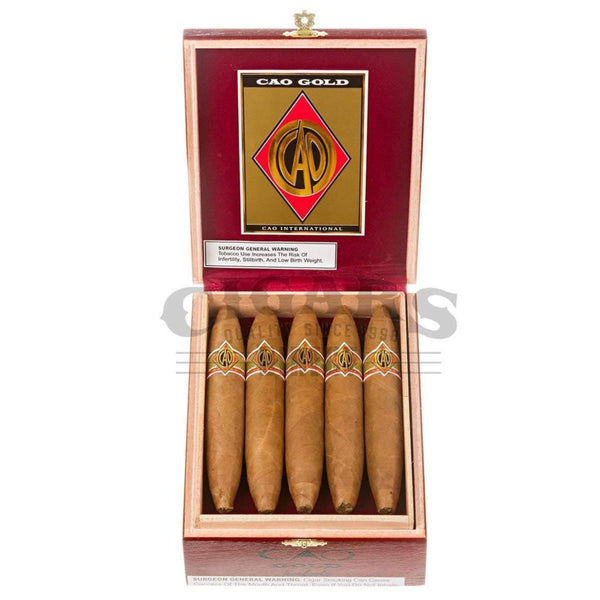 CAO Gold Robusto Empty Wooden Box