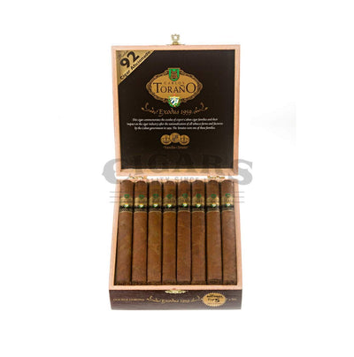 Carlos Torano Exodus Gold 1959 Double Corona Box Open