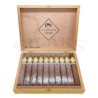 Cavalier Black Series II Viso Jalapa Torpedo Open Box