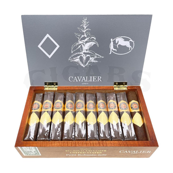 Cavalier USA Regional Exclusive Petit Robusto Open Box