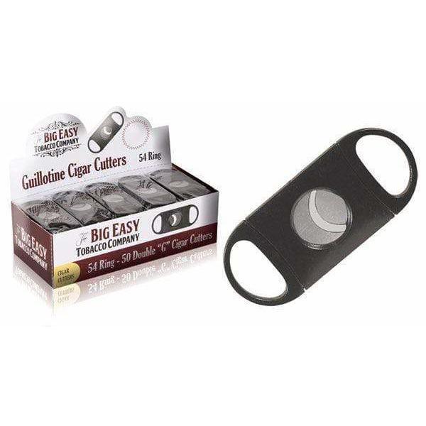 Cheap Plastic Straight-Cut Cigar Cutter Box of 50