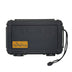 Cigar Caddy 5ct. Black Waterproof Travel Humidor - Extra Wide Top View