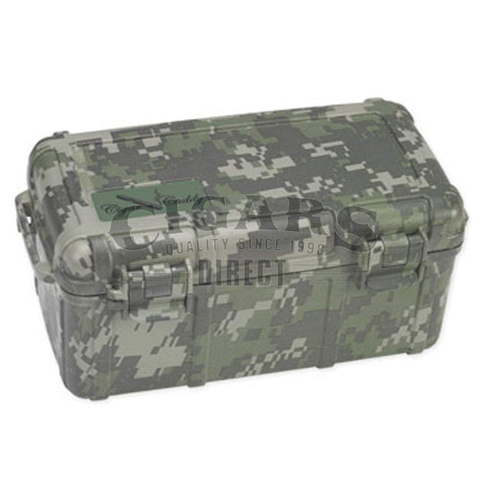 Cigar Caddy 15 Count CAMO Waterproof Travel Humidor