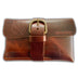 Cigar Pxrn Leather Pouch Cognac Closed