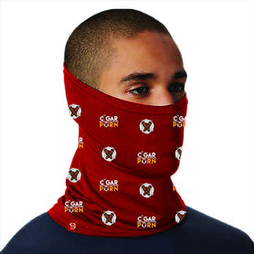 Cigar Pxrn Neck Gaiter Red