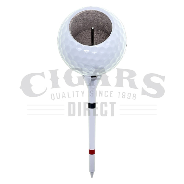 Cigars Direct Golf Ball and Tee Cigar Holder Inside