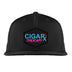 Black Elite Flat Classic with Blue and Pink on Black Rogue Patch Miami Edition