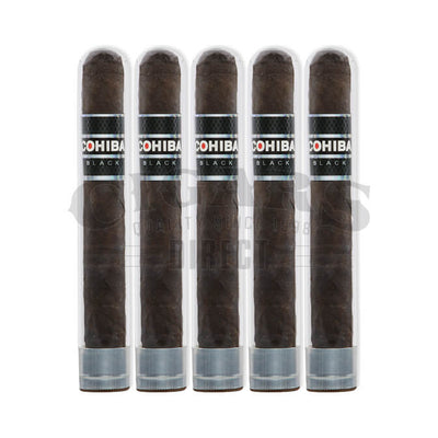 Cohiba Black Robusto Tubo 5 Pack