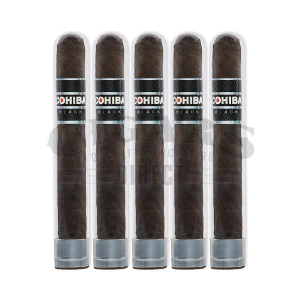 Cohiba Black Robusto Tubo 5 Pack
