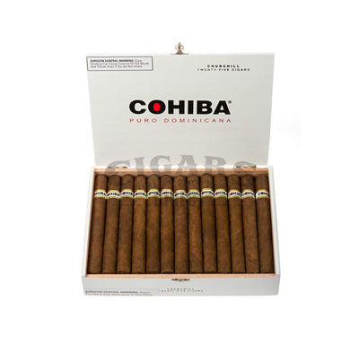 Cohiba Puro Dominicana Churchill Open Box