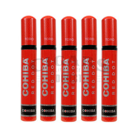 Cohiba Red Dot Toro Tubo 5 Pack