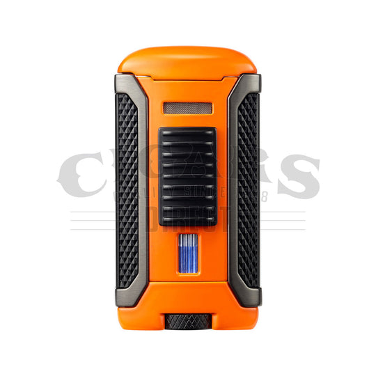 Orange Colibri Apex Single Jet Flame Lighter