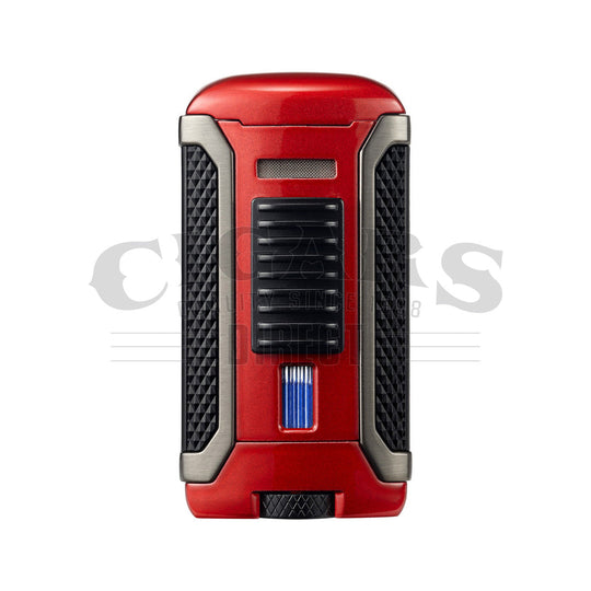 Matte Red Colibri Apex Single Jet Flame Lighter