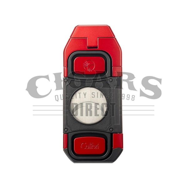 Colibri Boss Triple Jet Flame Lighter Red Back View
