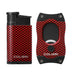 Colibri EVO Carbon Fiber Lighter + S-Cut Gift Set Red