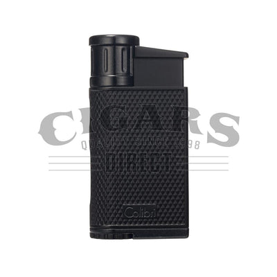 Colibri EVO Single Jet Flame Lighter Black on Black