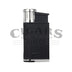 Colibri EVO Single Jet Flame Lighter Black and Chrome