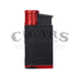 Colibri EVO Single Jet Flame Lighter Black and Red