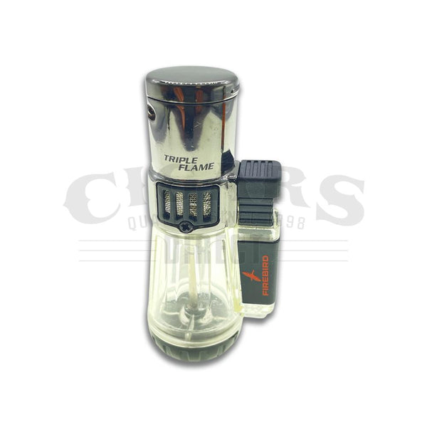 Colibri Firebird Triple Flame Lighter Clear