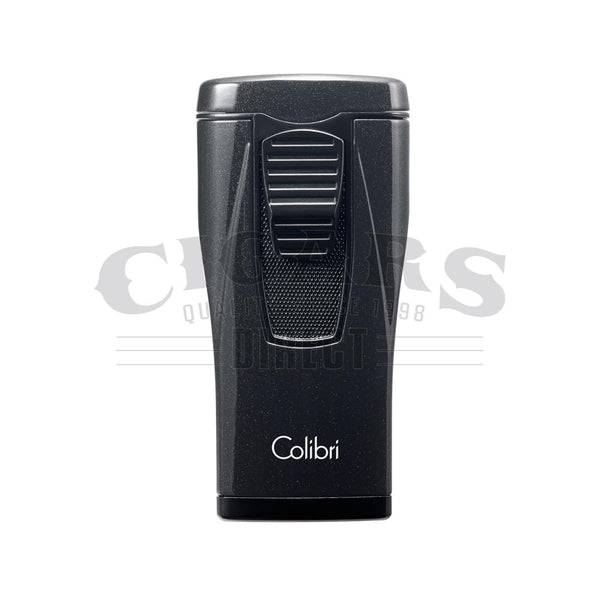 Colibri Monaco Metallic Triple Jet Flame Lighter Black